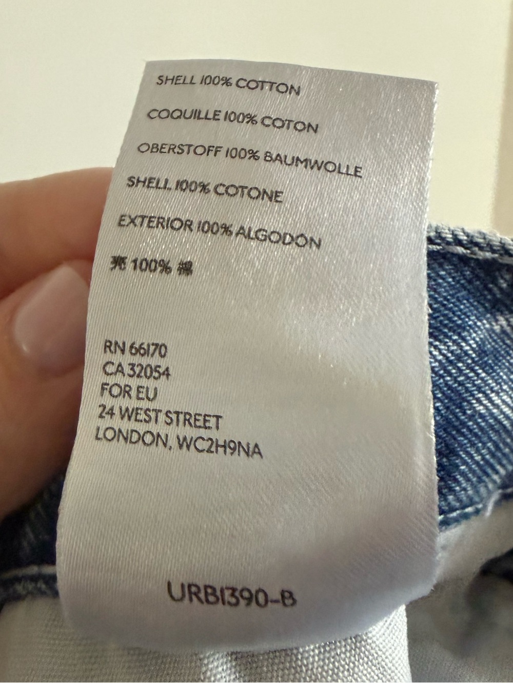BDG Denim High Waisted Button-Fly Carpenter Skate Shorts - Picture 11 of 11